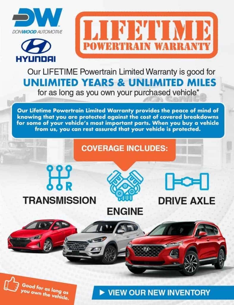 Lifetime Powertrain Warranty Don Wood Hyundai