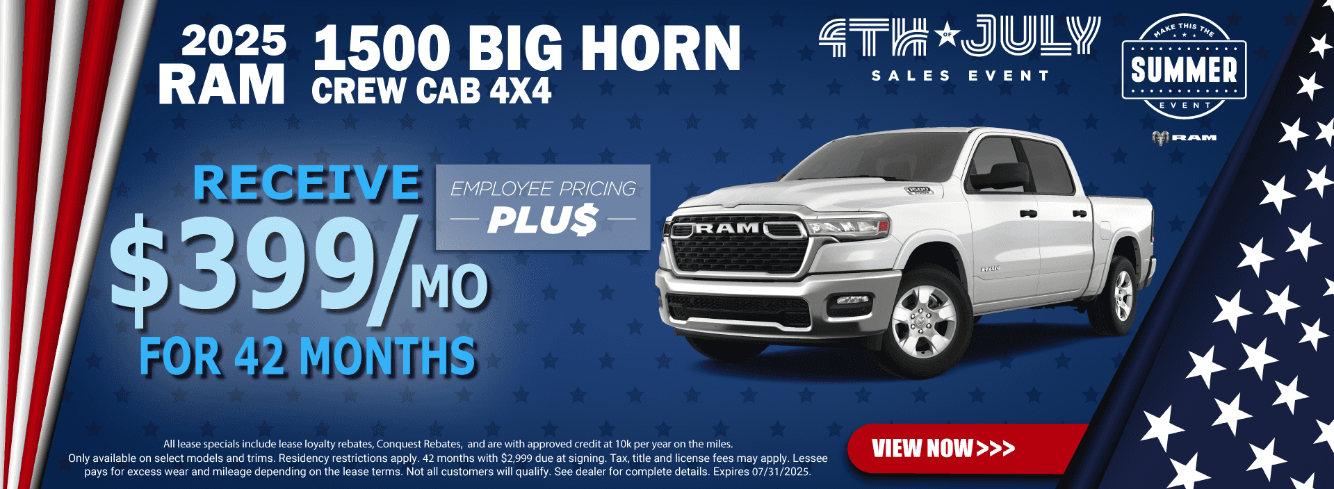 July25—Airport-7—2025-Ram-1500-Bighorn-Crew-Cab-4×4