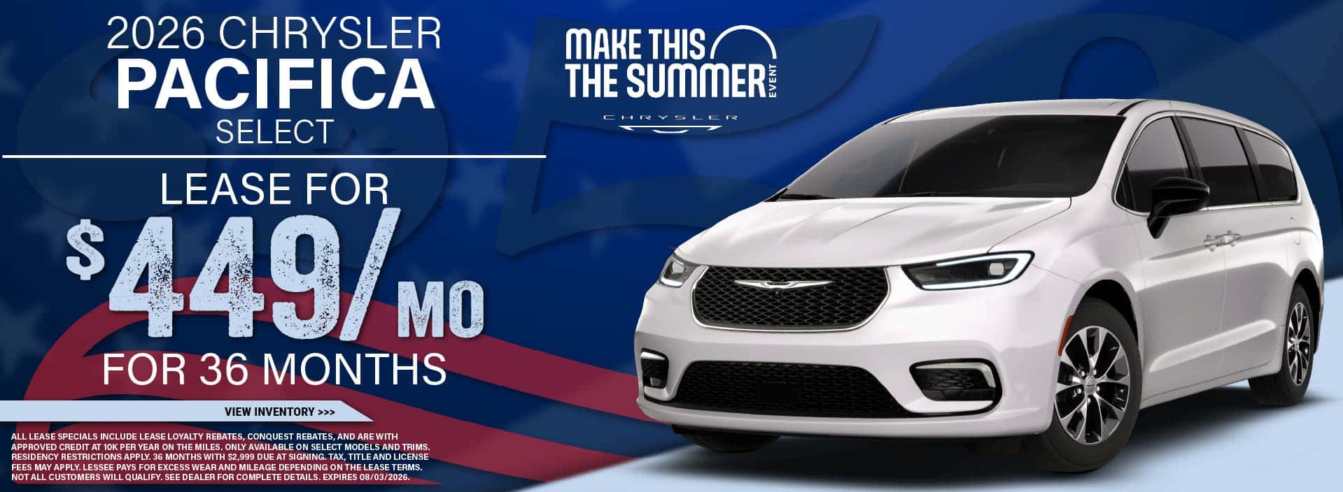 2026 Chrysler Pacifica - July26