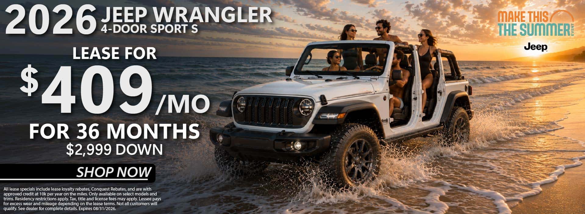 2026 Jeep Wrangler - August 2026