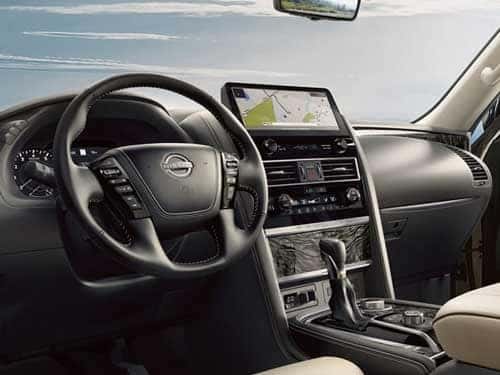 2024 Nissan Armada dash
