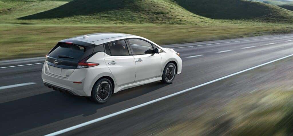 Exterior of a 2025 Nissan Leaf 
