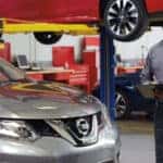Nissan service bay