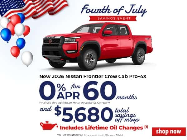 New 2026 Nissan Frontier Crew Cab Pro-4X