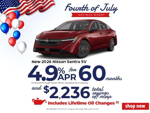 New 2026 Nissan Sentra SV