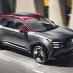 2026 Hyundai Kicks in red and silver