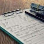 Auto insurance paperwork