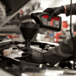 Nissan oil change service