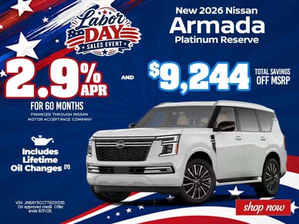 Nuevo 2026 Nissan Armada Platinum Reserve