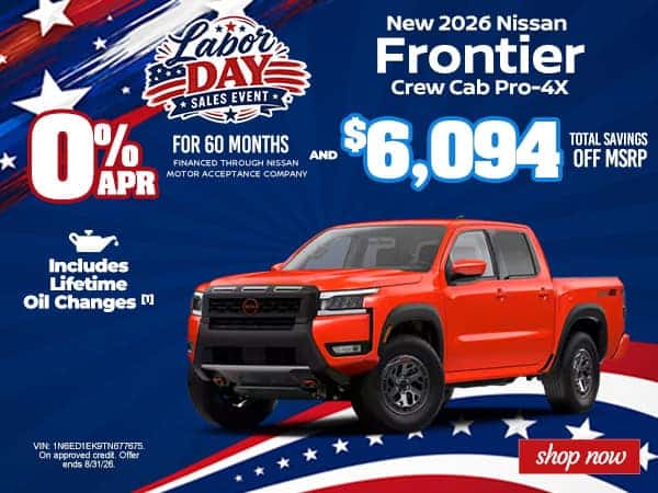 Nuevo Nissan Frontier Crew Cab PRO-4X 2026