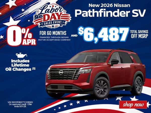 Nuevo Nissan Pathfinder SV 2026