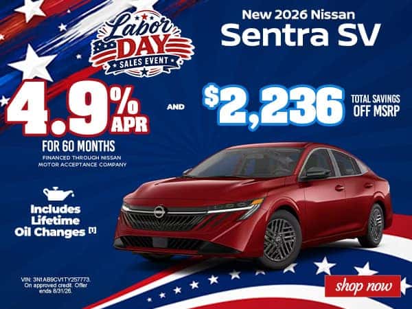 Nuevo Nissan Sentra SV 2026
