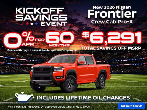 New 2026 Nissan Frontier Crew Cab PRO-X