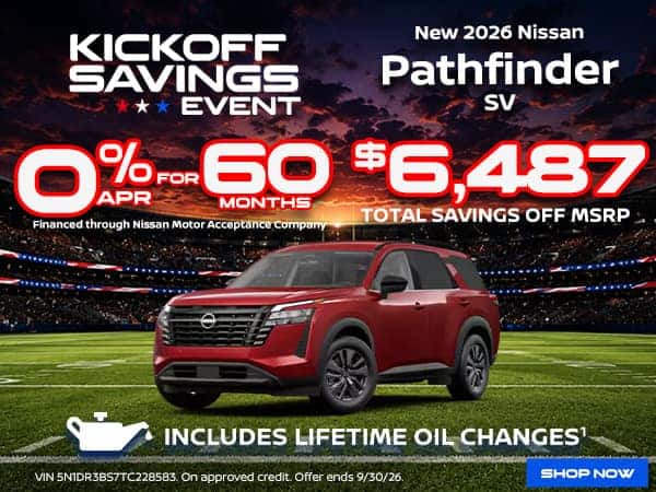 New 2026 Nissan Pathfinder SV