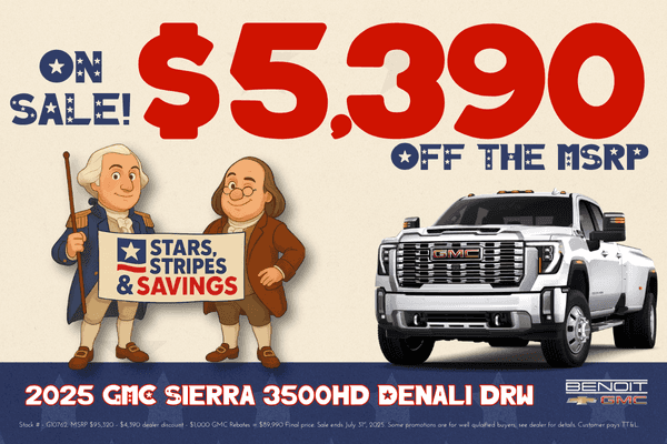 New 2025 GMC 3500HD DENALI DRW