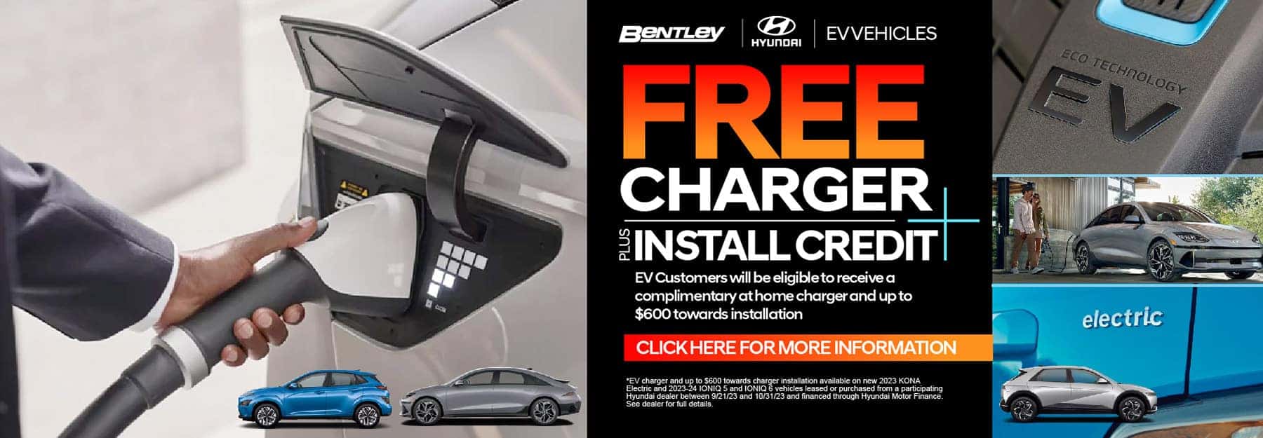 Free Charger Plus Installation Credit. EV Customers will be eligible to receive a complimentary at home charger and up to $600 towards installation .