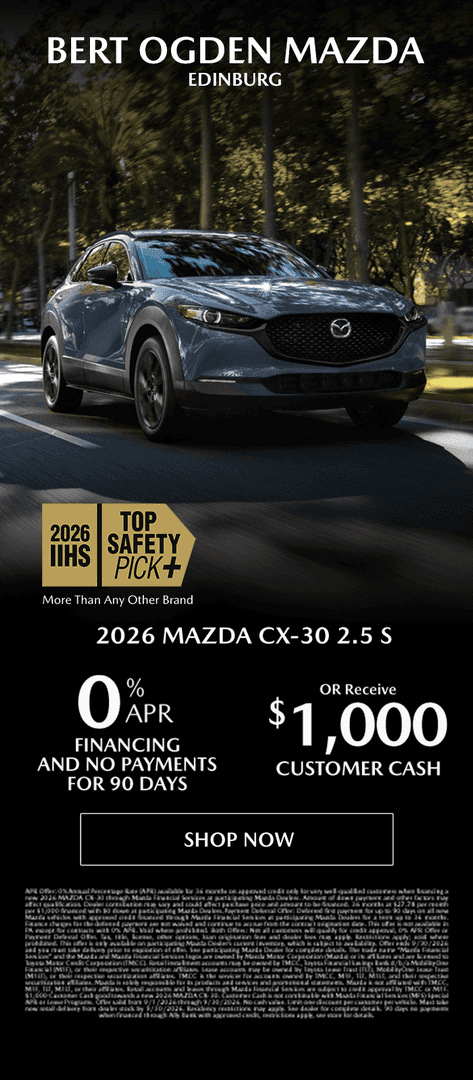 New Mazda CX-5 for Sale | New Mazda SUV Near McAllen, TX