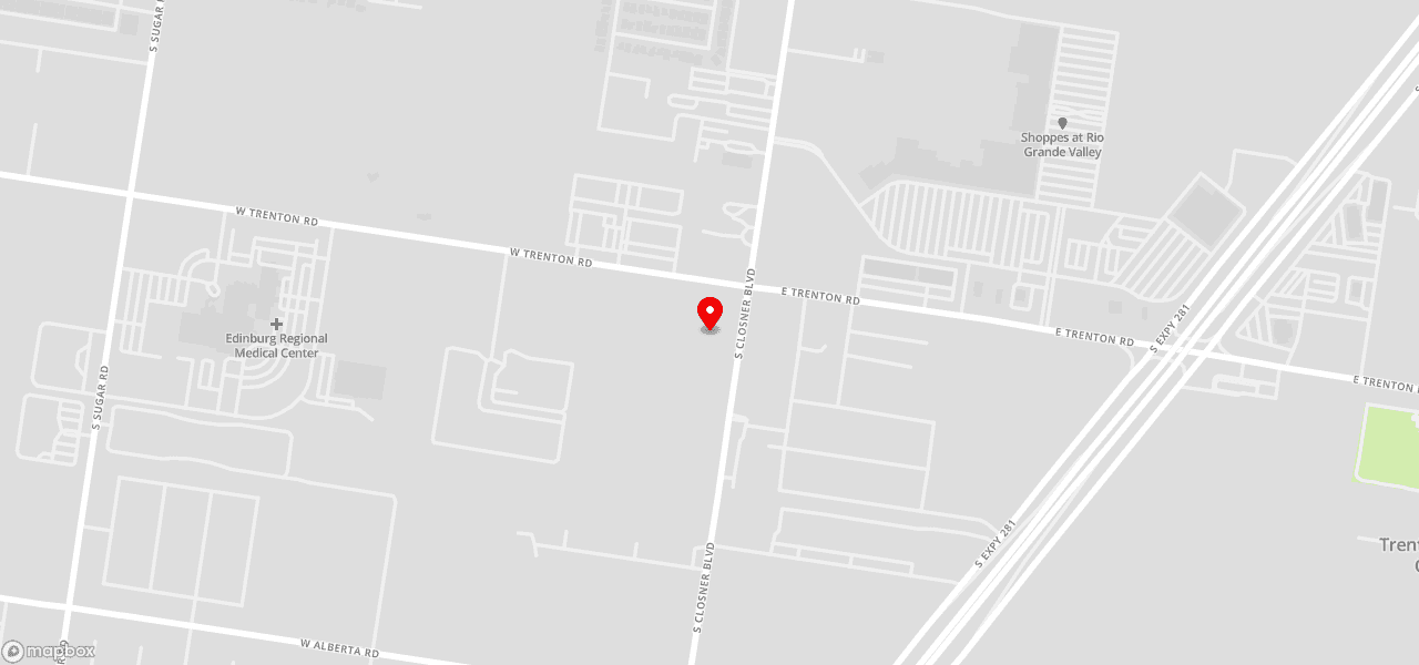 Bert Ogden Location Map