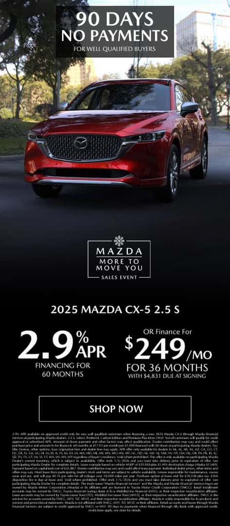 155 New Mazda Cars, SUVs in Stock | Bert Ogden Mazda Mission