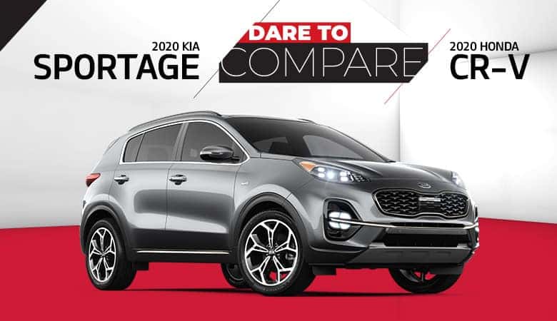 2020 Kia Sportage Vs 2020 Honda Cr V Mission Tx