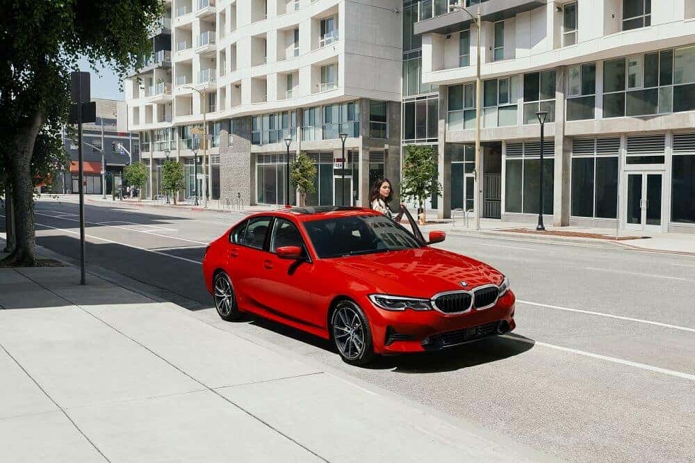 Red bmw online 3 series