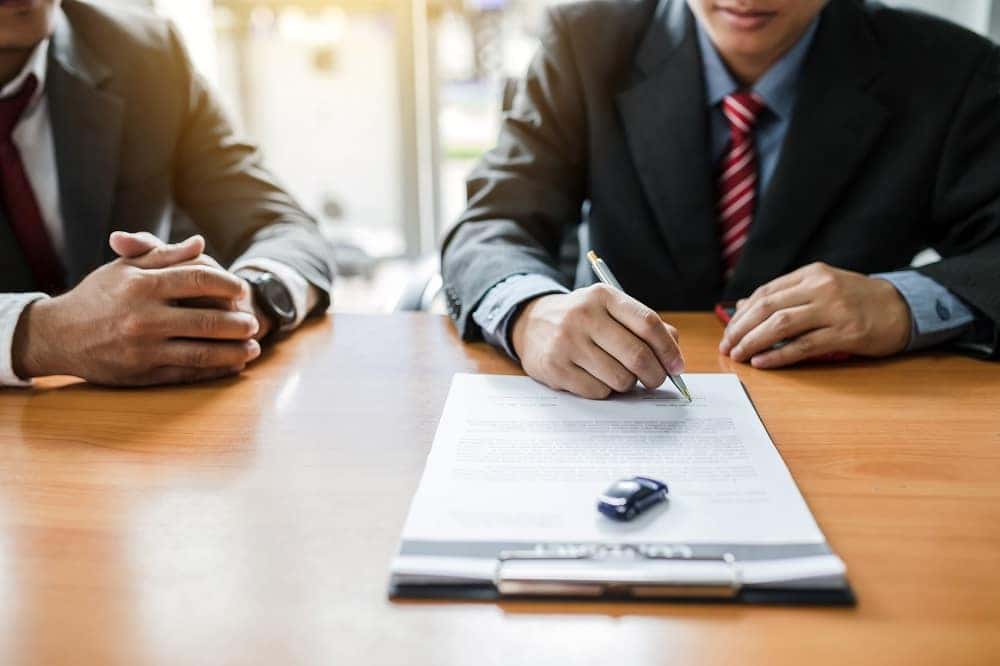 Financing at Dealership