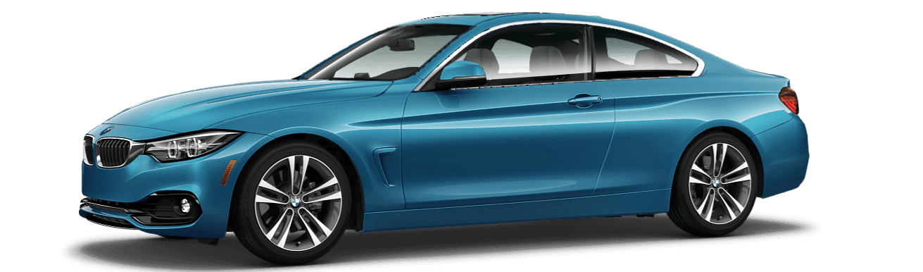 BMW 4 Series Blue Sedan
