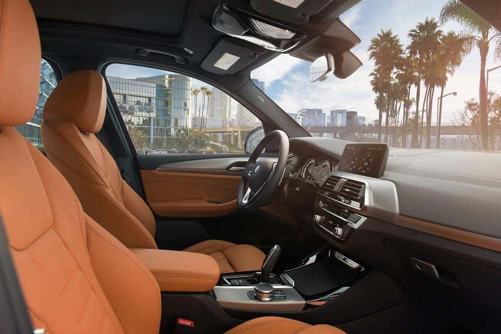 BMW X3 Interior Front Seats