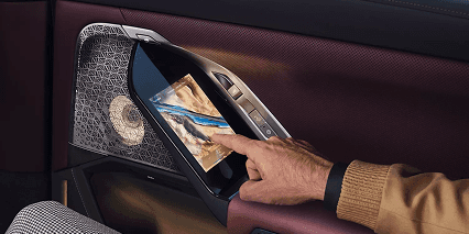 Touchscreen doors.