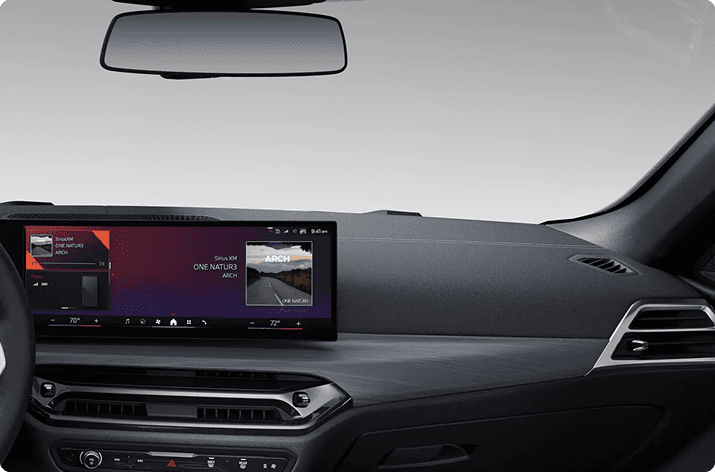 BMW 4 Series dashboard air vents providing personalized airflow
