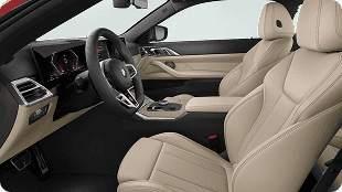 BMW 4 Series Coupe interior cabin view