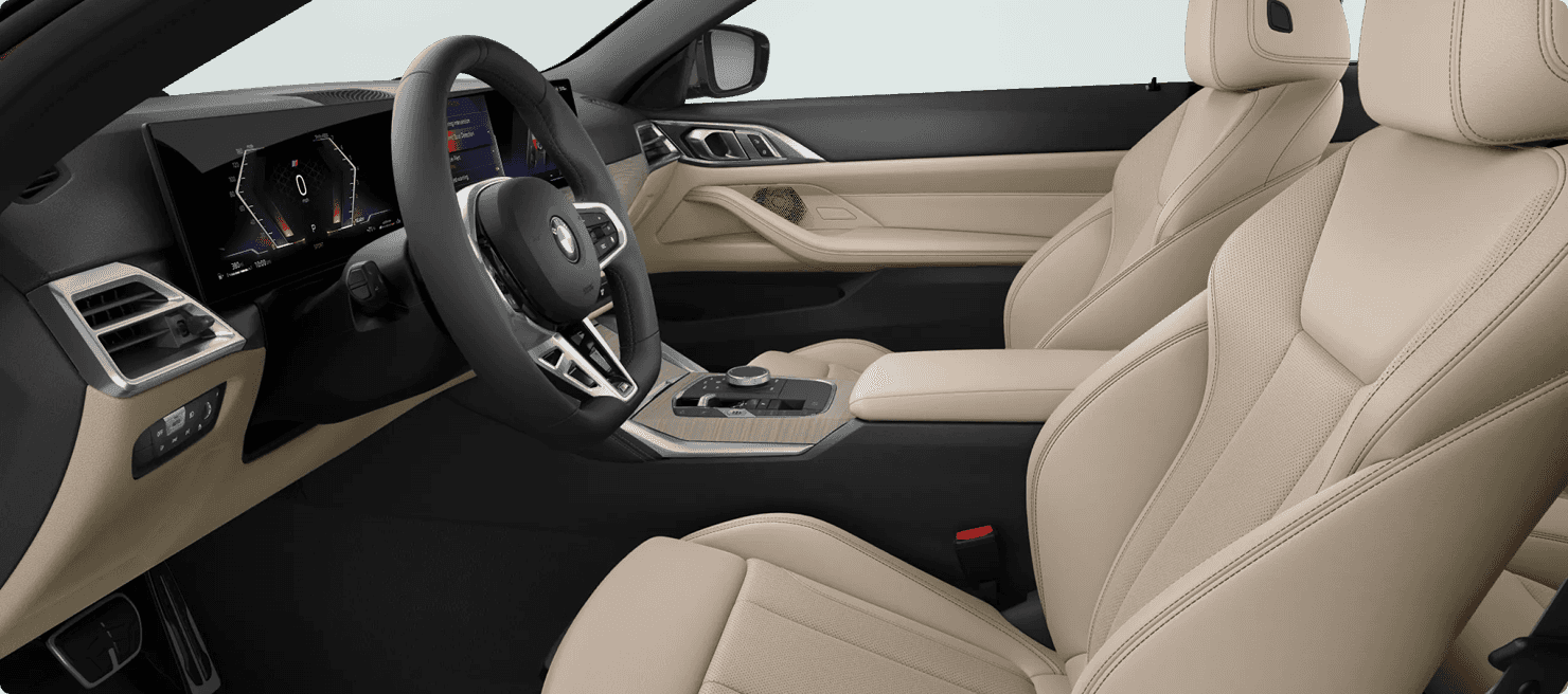 BMW 4 Series Coupe interior cabin view