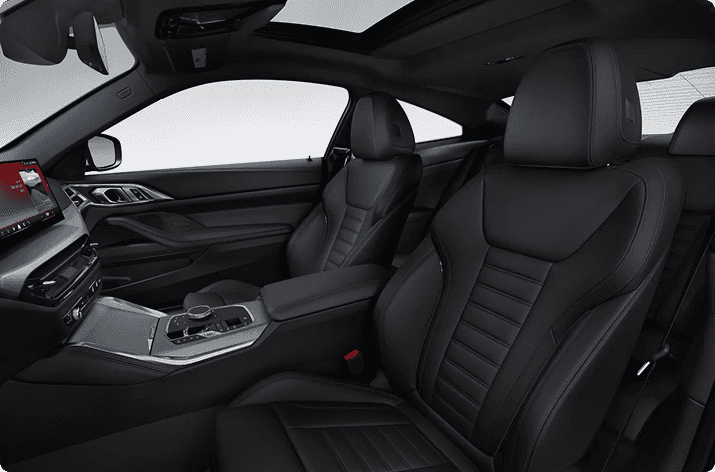 BMW 4 Series Coupe sport seats