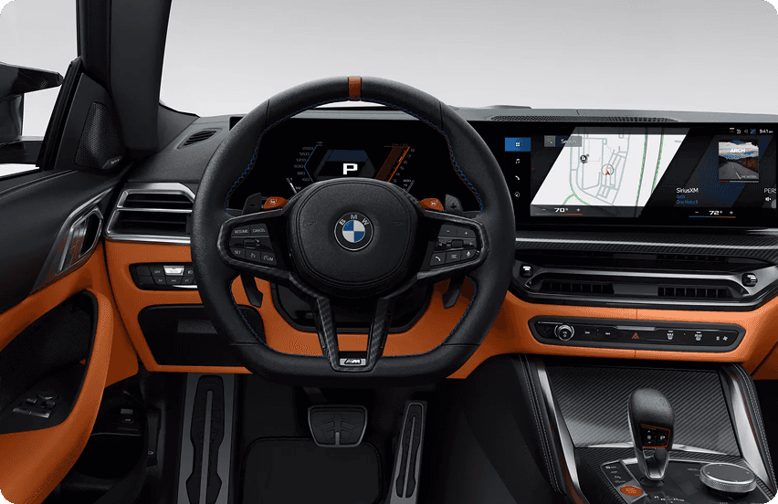 BMW Curved Display interior