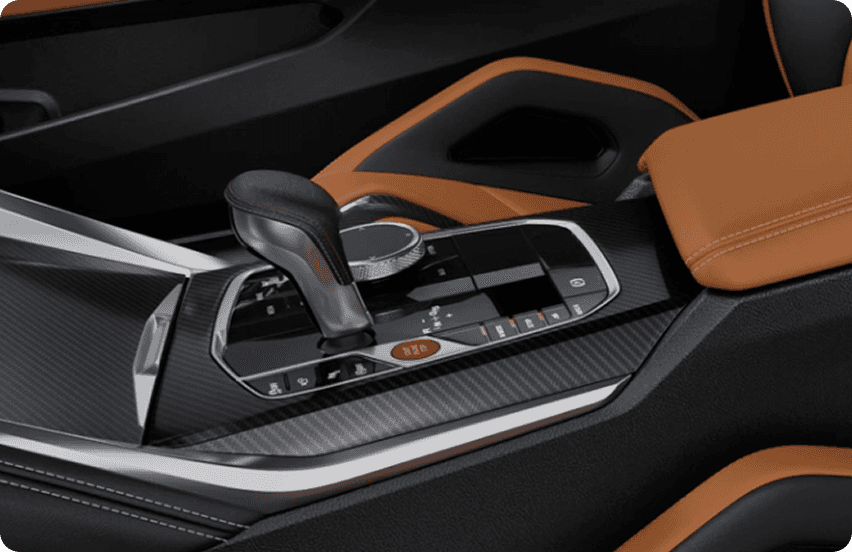 BMW M4 8-speed M Steptronic transmission