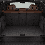 A shot of the cargo space of the 2026 BMW X5