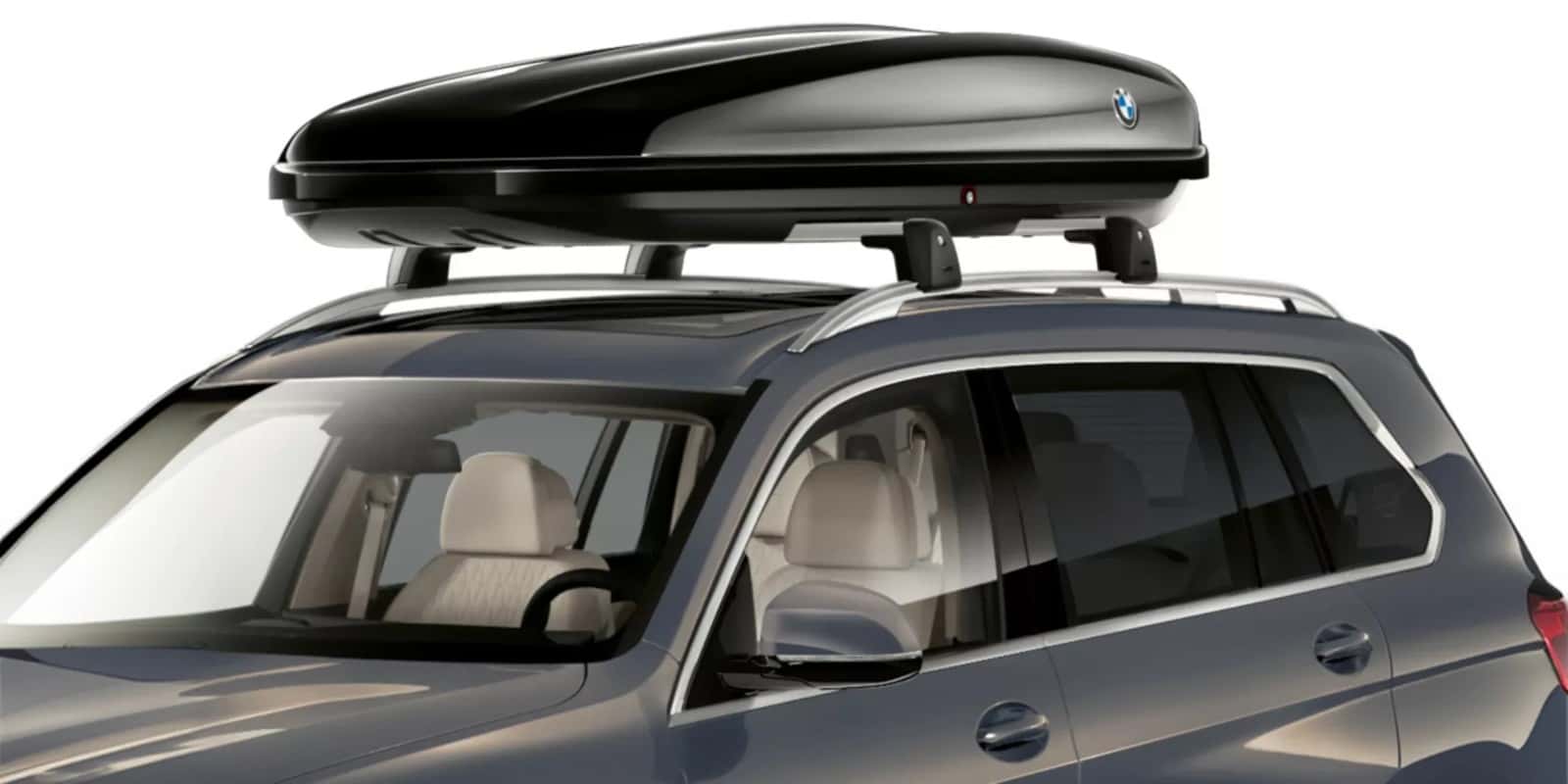BMW Roof Box 520 mounted on a BMW X7