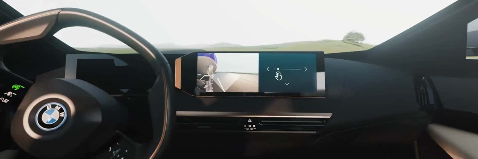BMW Parking Assistant Professional display