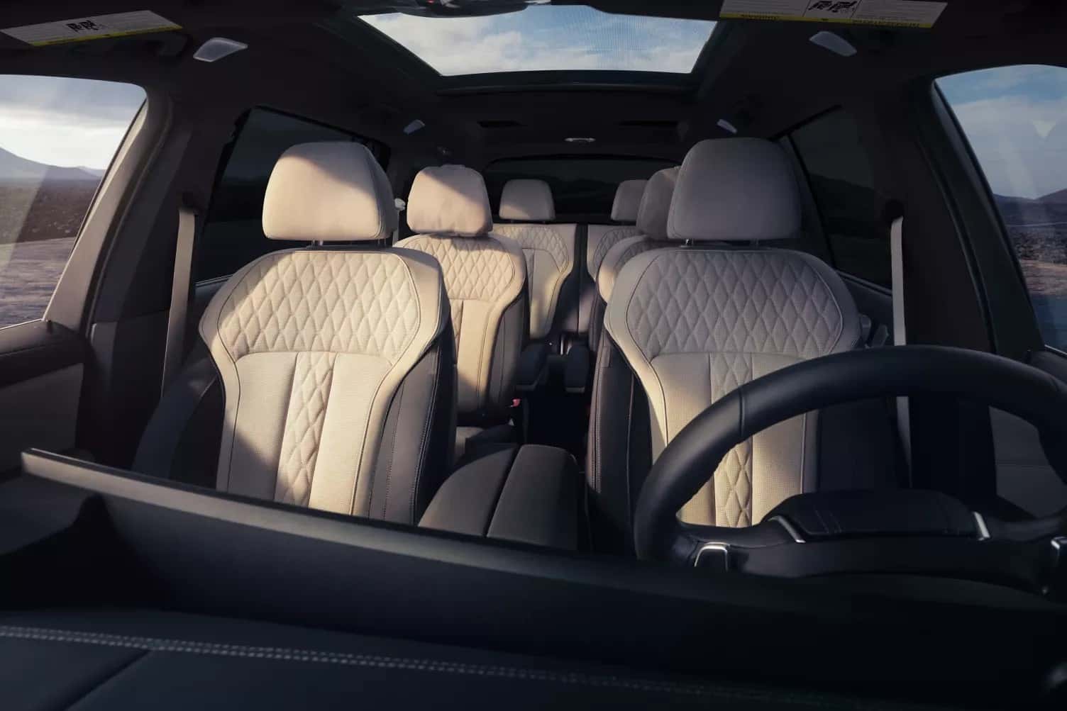 BMW X7 second row Captain Chairs