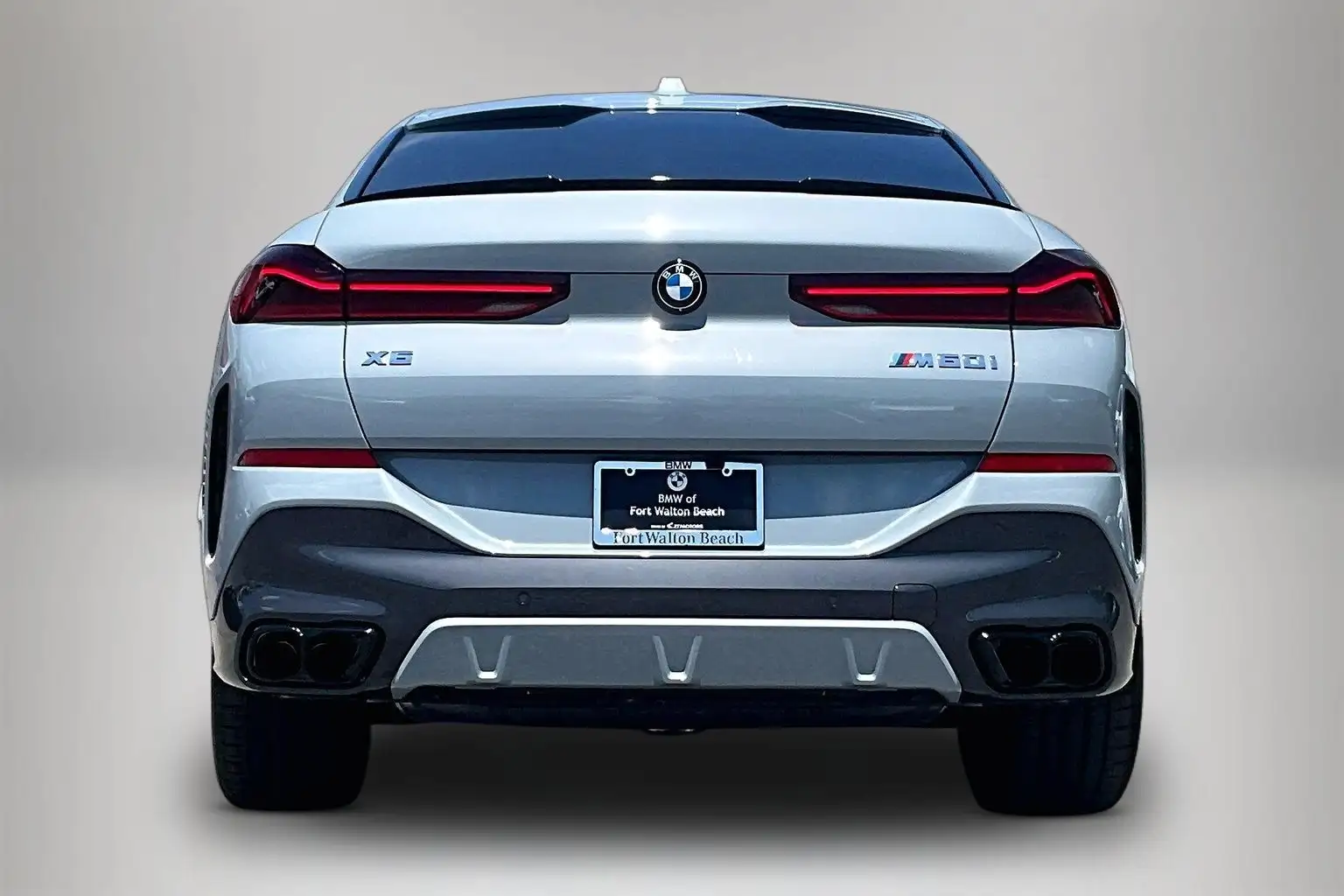 2027 BMW X6 M60i — rear three-quarter