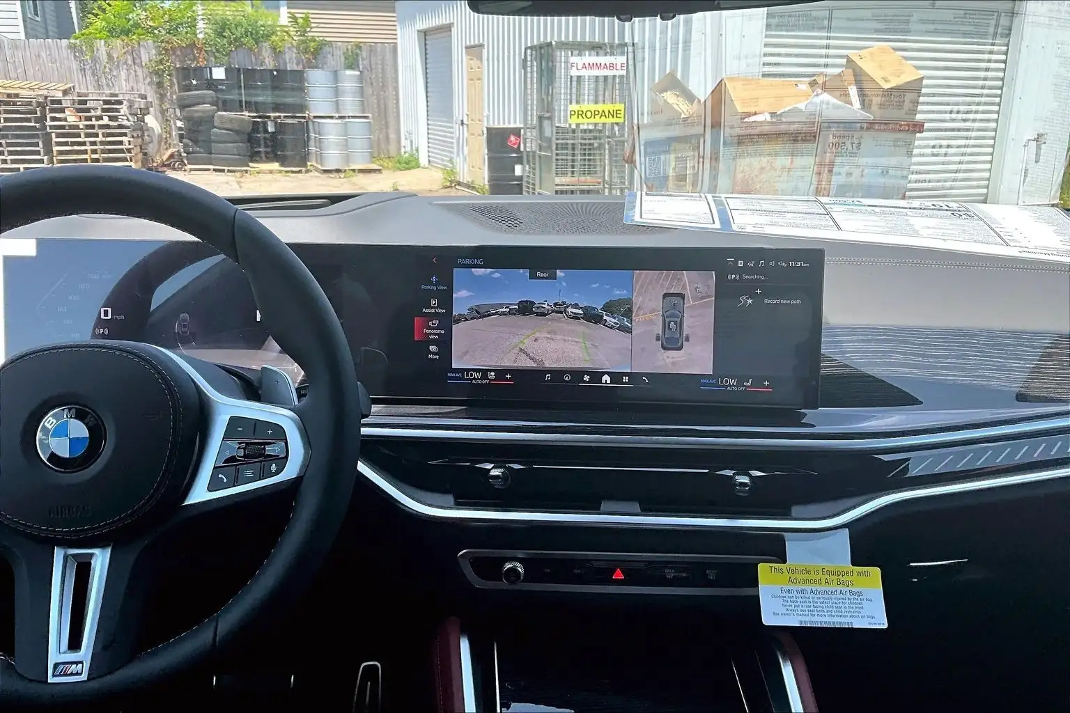2027 BMW X6 M60i — interior and dashboard