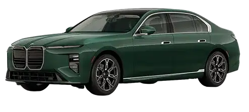 2027 BMW 740 xDrive Sedan, front three-quarter view