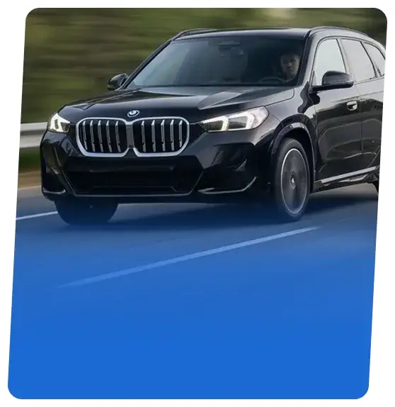 BMW SUV shown from the front three-quarter angle