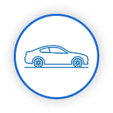 Coupe body style icon