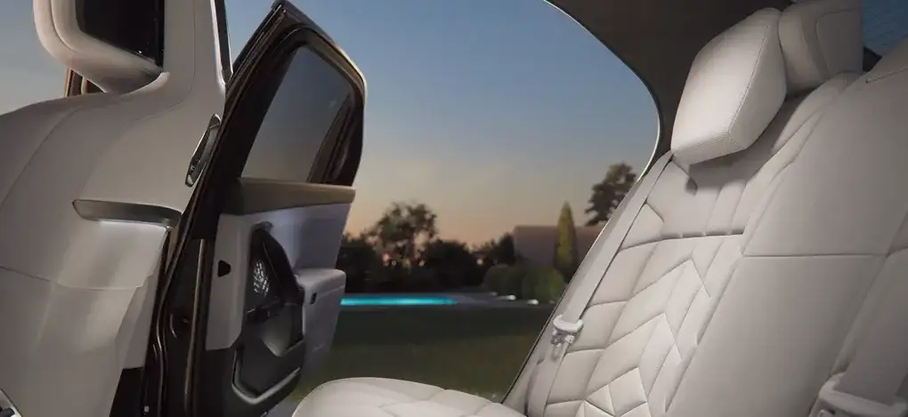 BMW 7 Series Executive Lounge rear seating