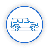 SUV body style icon