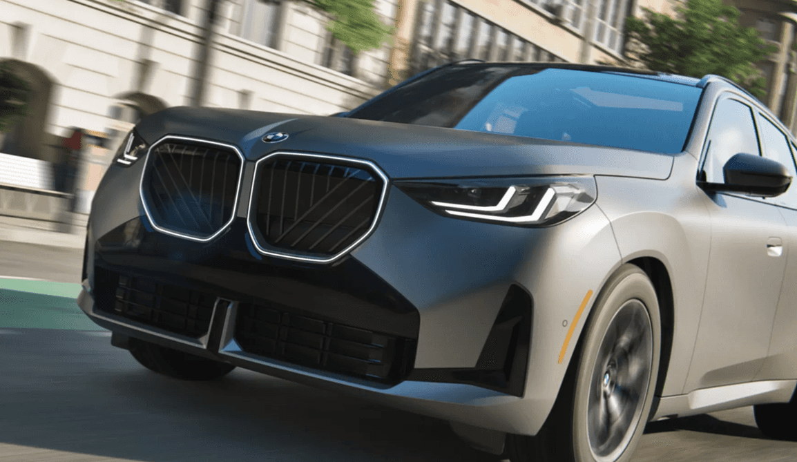  A black BMW X3 cruising