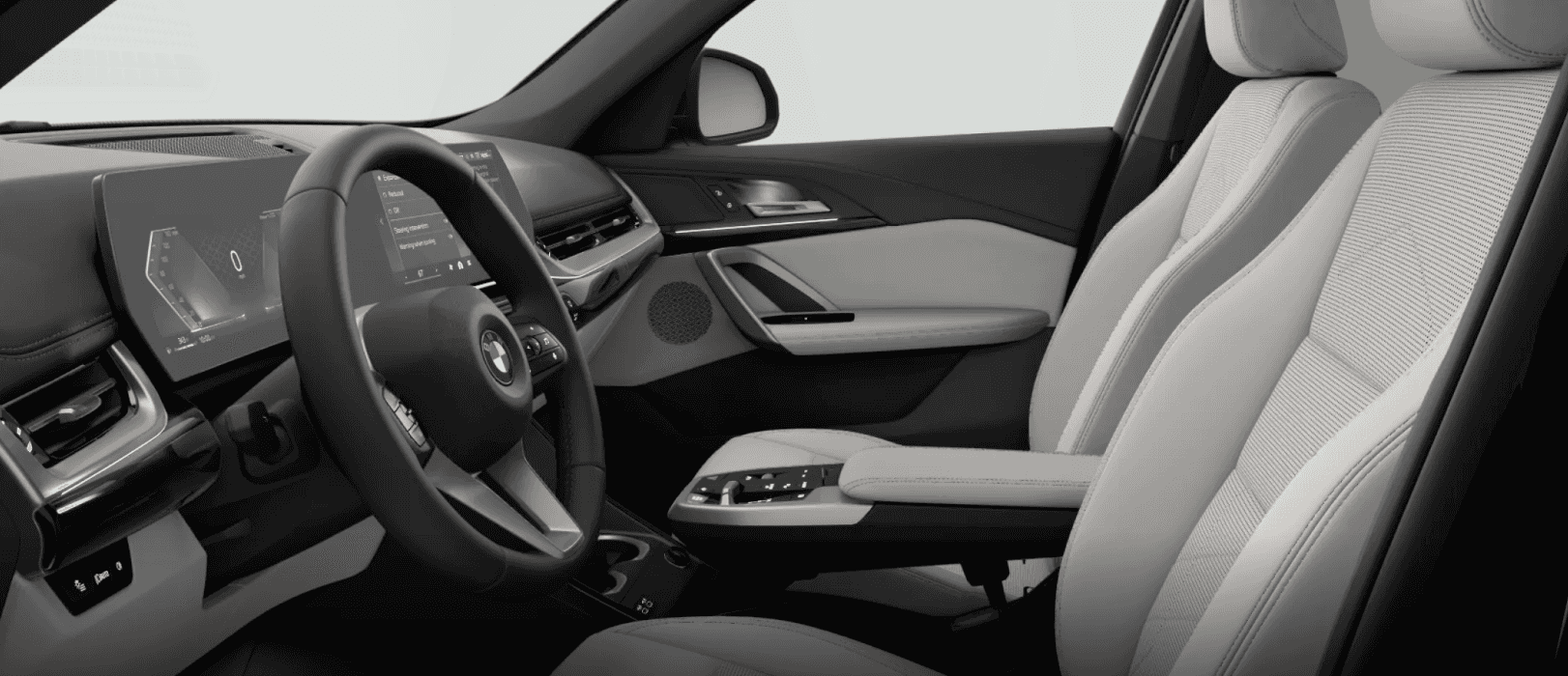 Interior of the 2027 BMW X1 available for sale in Fort Walton Beach, FL at Toyota of Fort Walton Beach