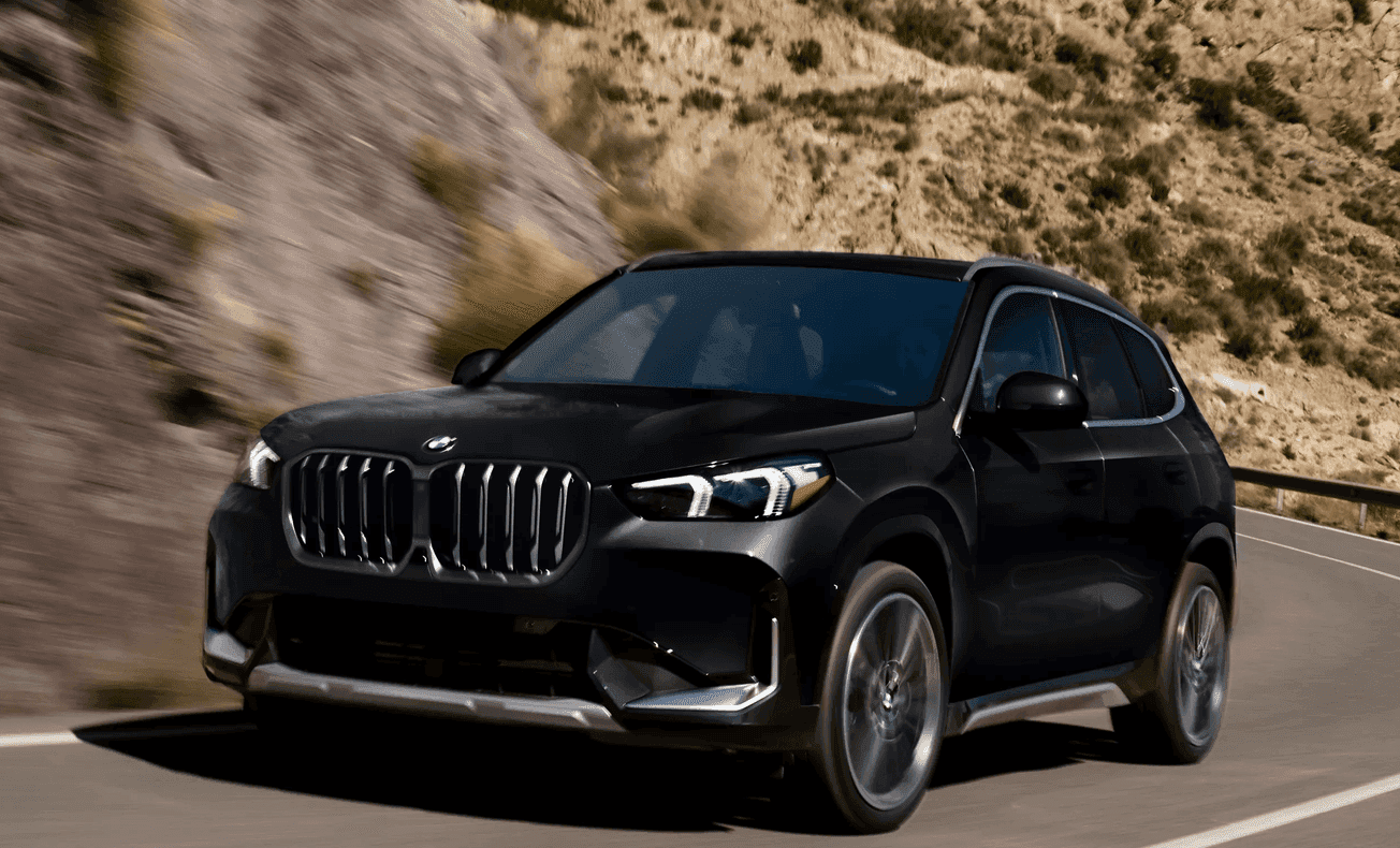 A black 2026 BMW X1