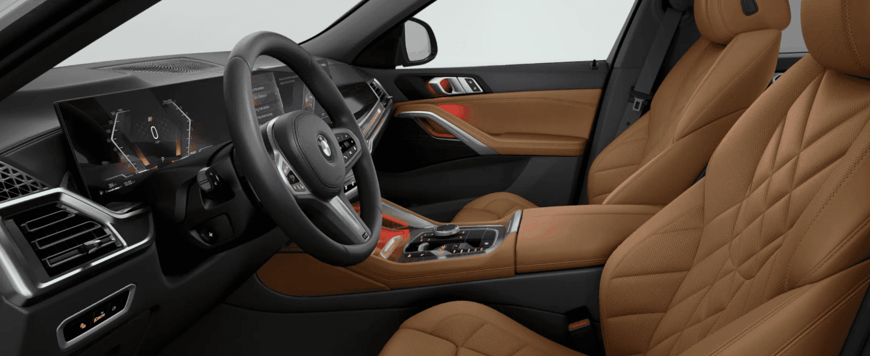 Interior of the 2027 BMW X6 available for sale in Fort Walton Beach, FL at BMW of Fort Walton Beach